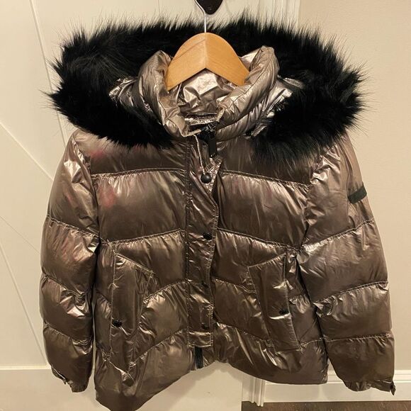 Sam Edelman Jackets & Blazers - Sam Edelman Metallic Puffer Jacket